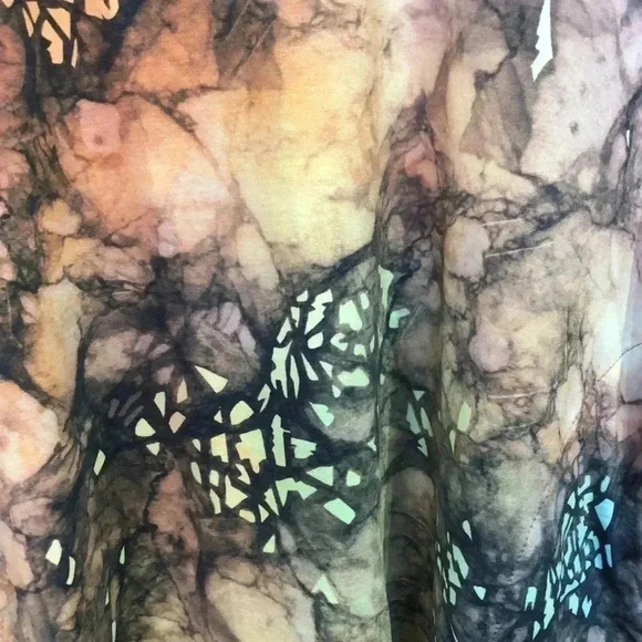 Flutter long sleeve, multicolor, hip pockets, round neck soft comfy feel - Picture 12 of 12